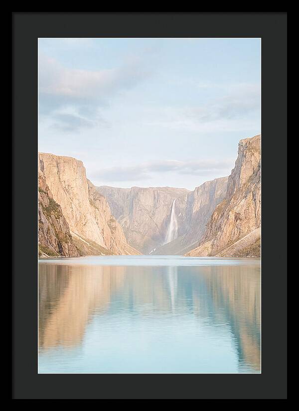 Tranquil Reflections At Western Brook Pond