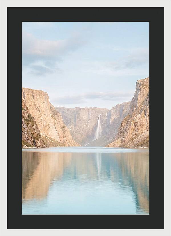 Tranquil Reflections At Western Brook Pond