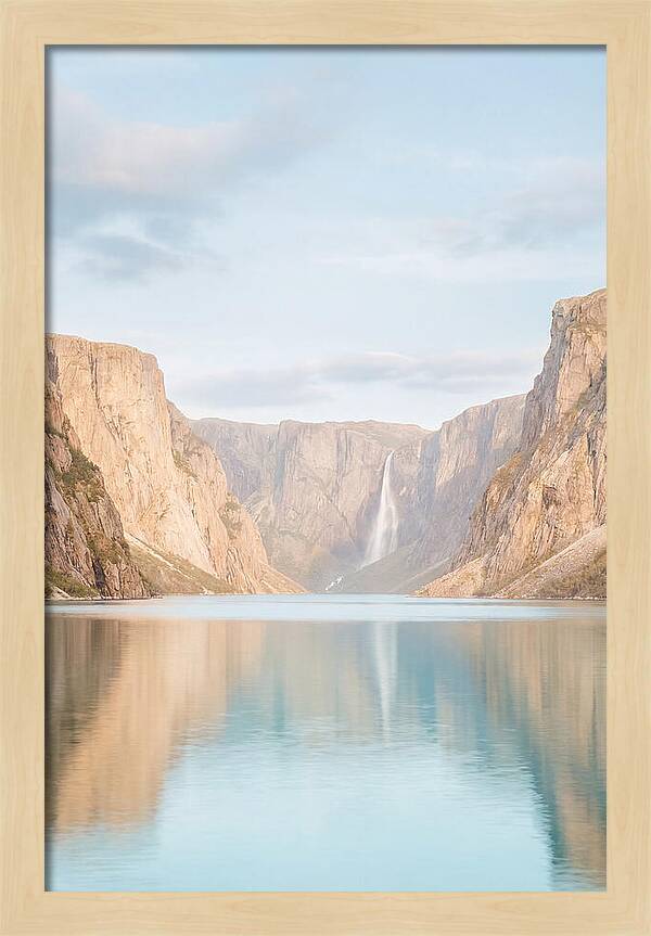 Tranquil Reflections At Western Brook Pond