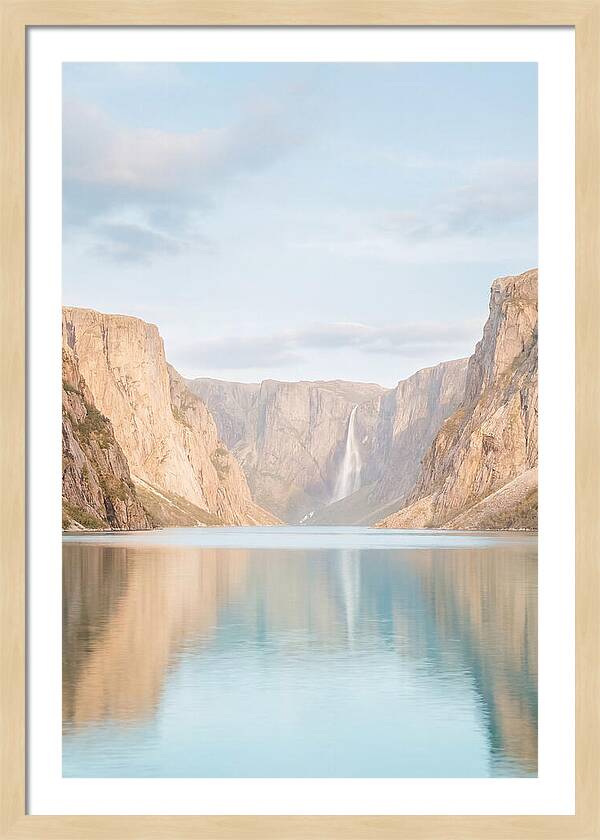 Tranquil Reflections At Western Brook Pond