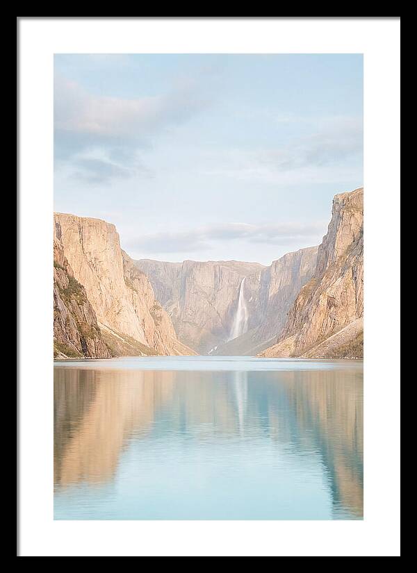 Tranquil Reflections At Western Brook Pond