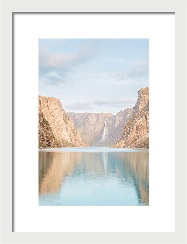 Tranquil Reflections At Western Brook Pond