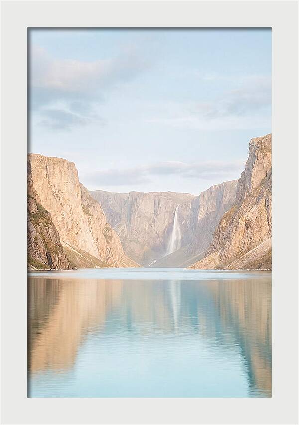 Tranquil Reflections At Western Brook Pond