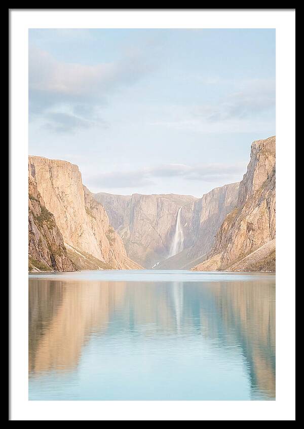 Tranquil Reflections At Western Brook Pond