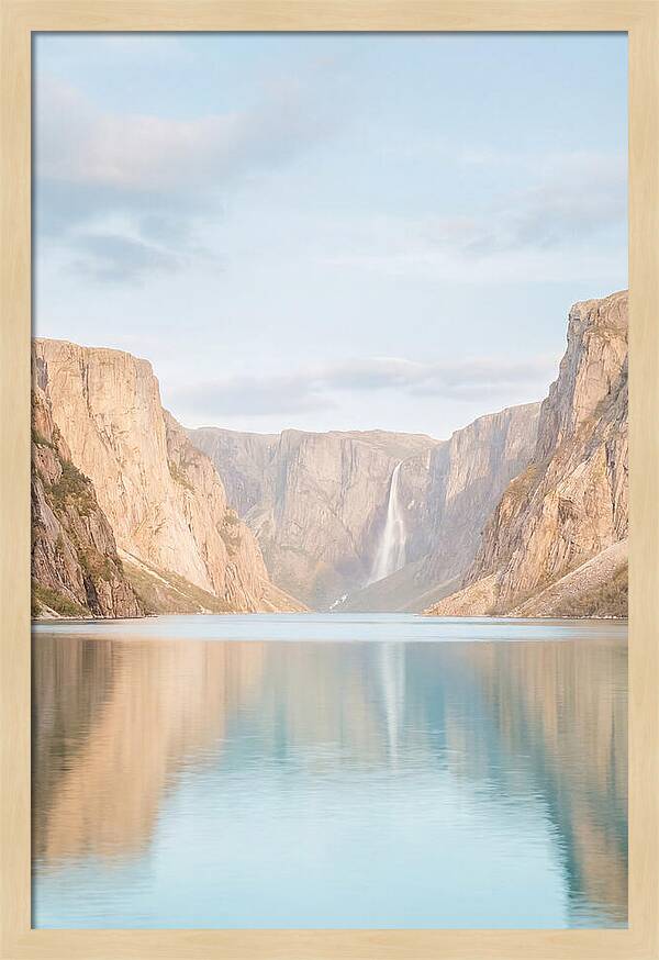 Tranquil Reflections At Western Brook Pond