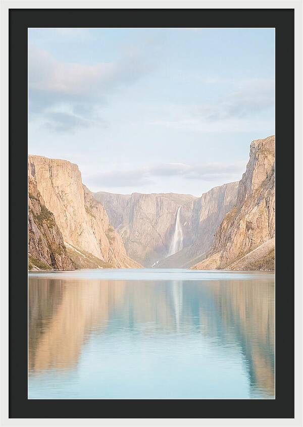 Tranquil Reflections At Western Brook Pond