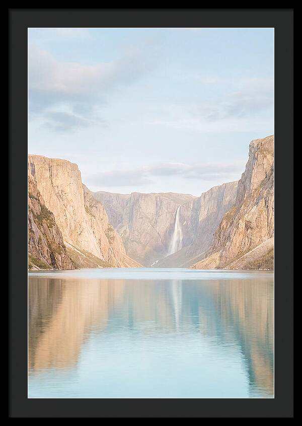 Tranquil Reflections At Western Brook Pond