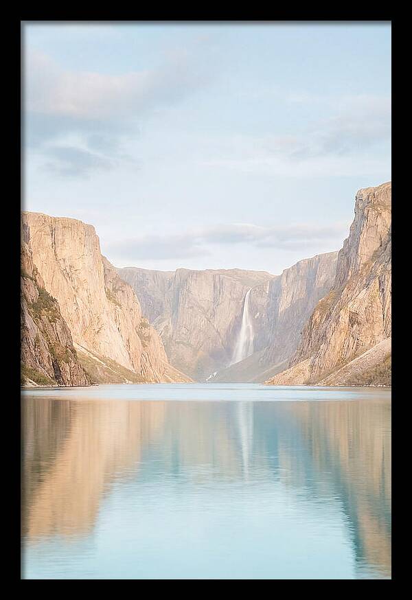 Tranquil Reflections At Western Brook Pond