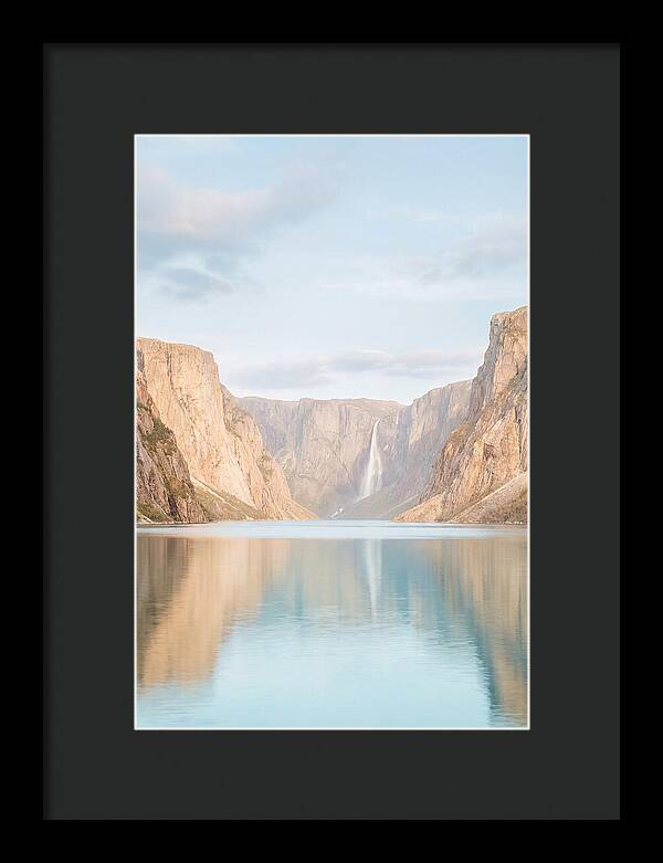 Tranquil Reflections At Western Brook Pond