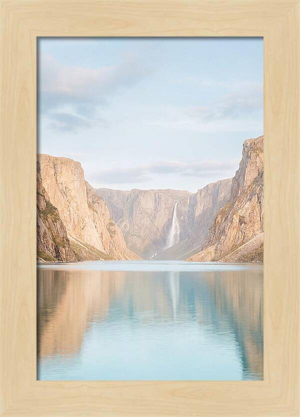 Tranquil Reflections At Western Brook Pond