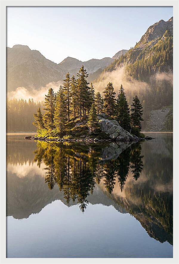 Tranquil Reflections At Wild Goose Island