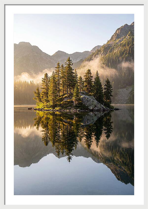 Tranquil Reflections At Wild Goose Island