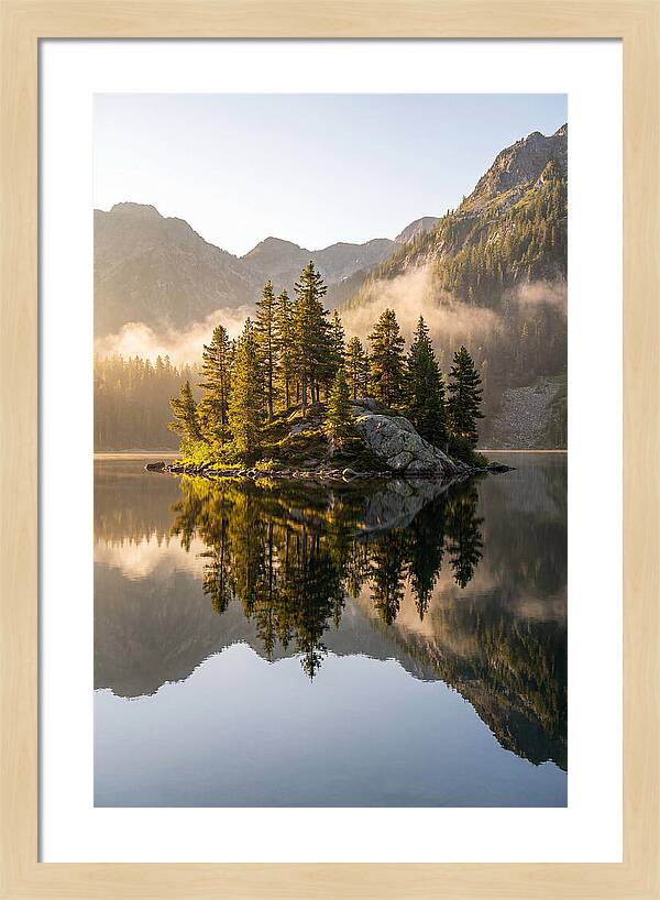 Tranquil Reflections At Wild Goose Island