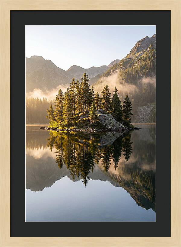 Tranquil Reflections At Wild Goose Island