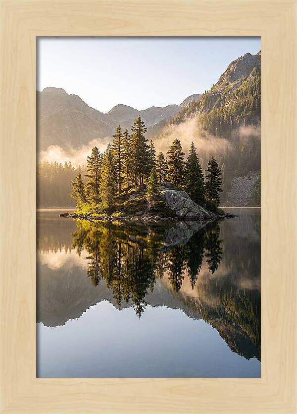 Tranquil Reflections At Wild Goose Island