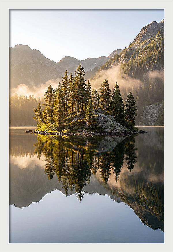 Tranquil Reflections At Wild Goose Island
