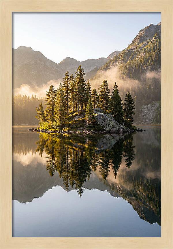 Tranquil Reflections At Wild Goose Island