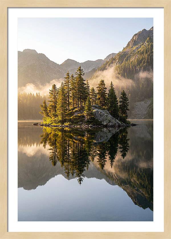 Tranquil Reflections At Wild Goose Island