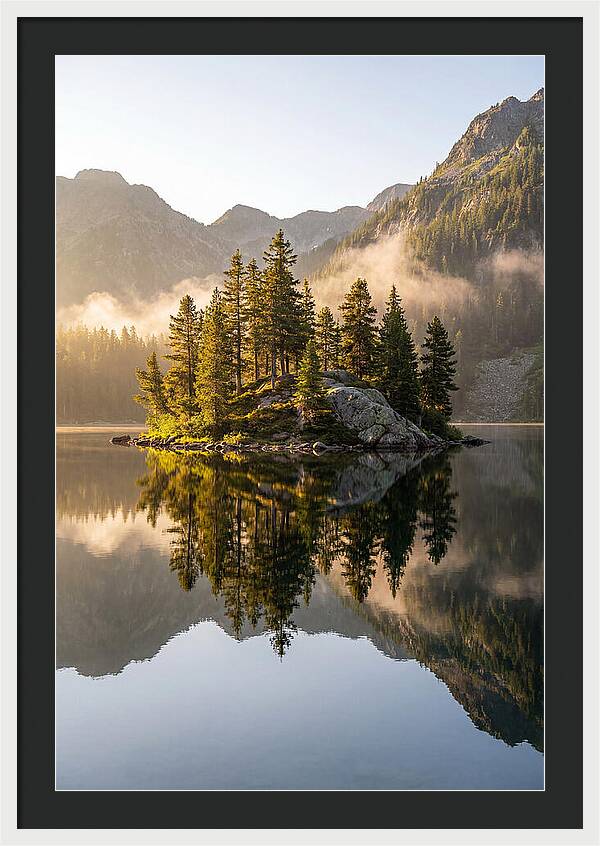 Tranquil Reflections At Wild Goose Island