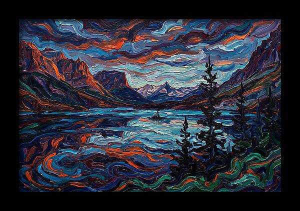 Tranquil Reflections By The Lake