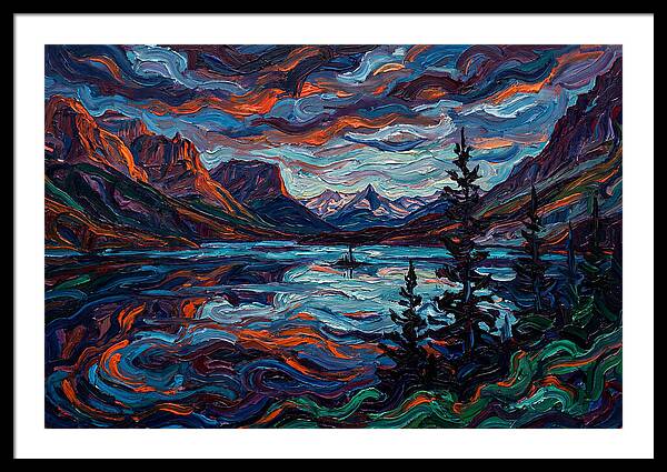 Tranquil Reflections By The Lake