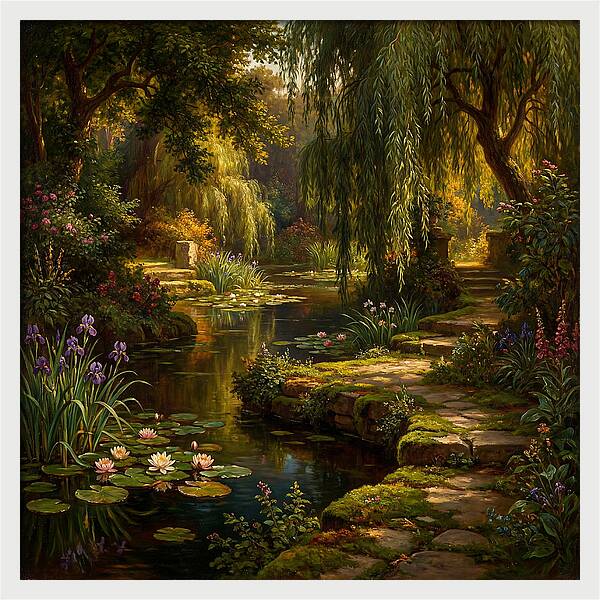 Tranquil Reflections In Nature 9643