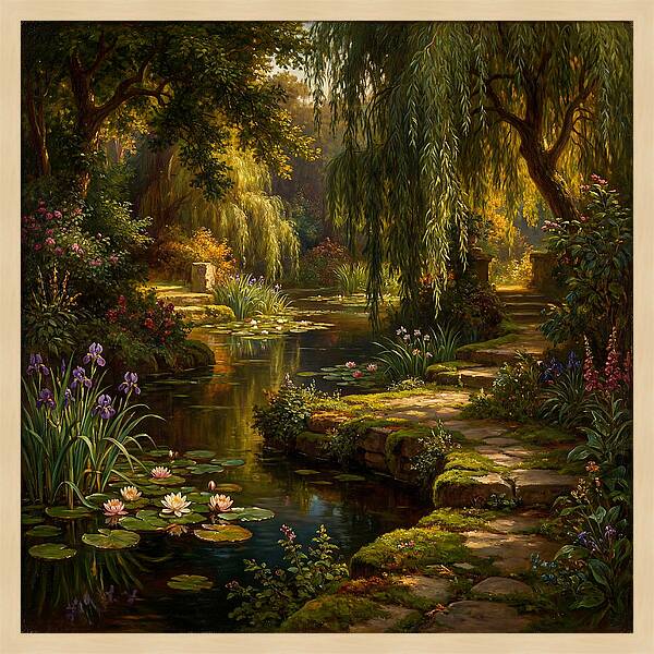 Tranquil Reflections In Nature 9643