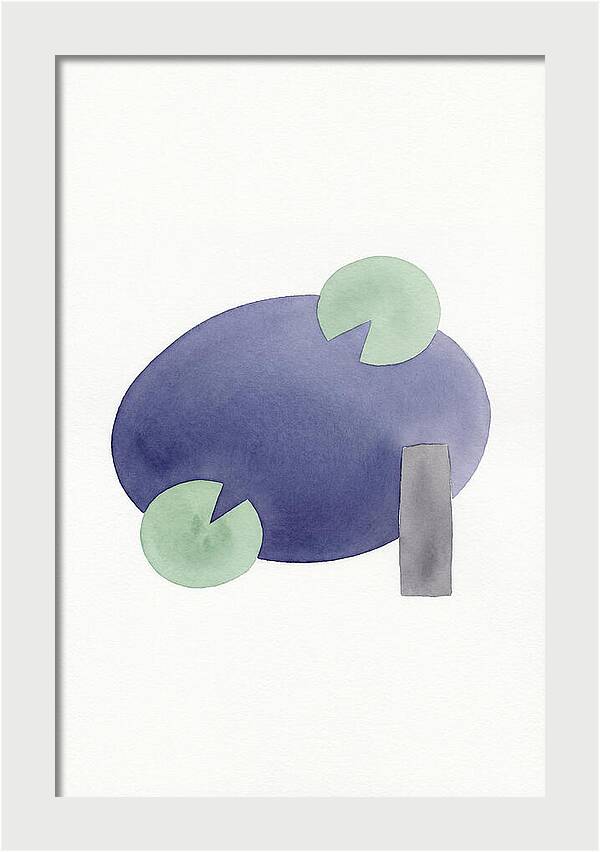Tranquil Reflections In The Garden