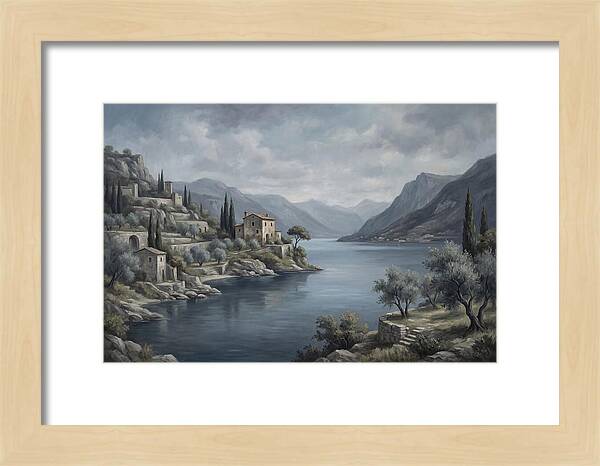 Tranquil Reflections In The Mountains