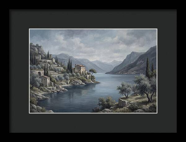 Tranquil Reflections In The Mountains