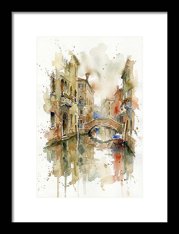Tranquil Reflections In Venice