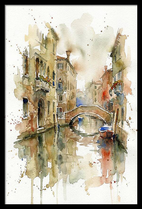 Tranquil Reflections In Venice