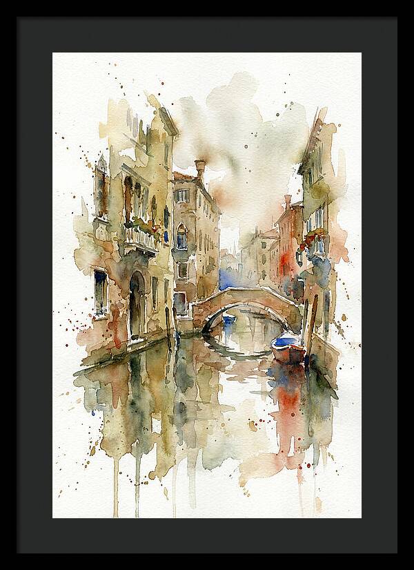 Tranquil Reflections In Venice