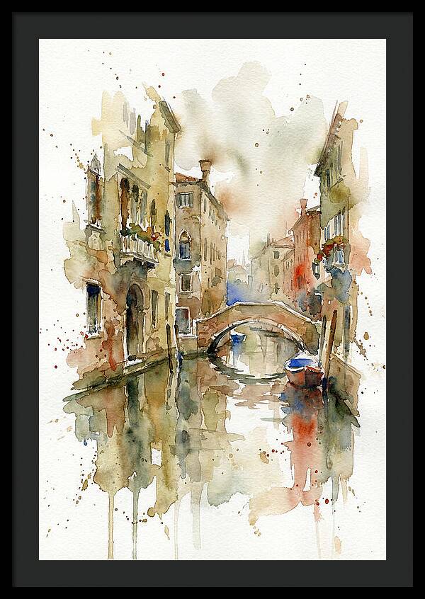 Tranquil Reflections In Venice
