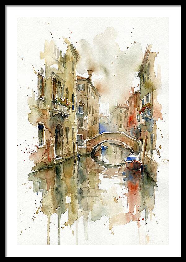 Tranquil Reflections In Venice