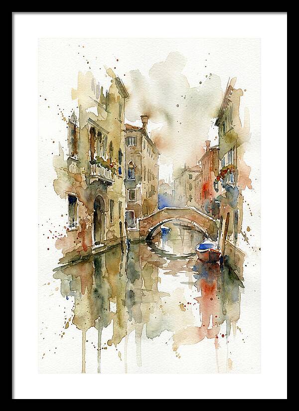 Tranquil Reflections In Venice