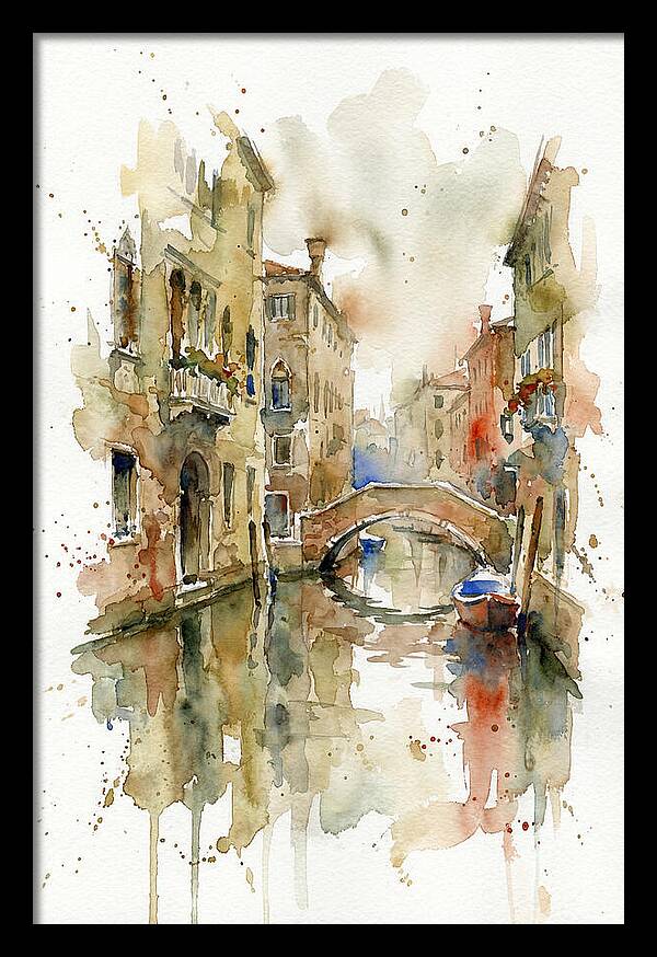 Tranquil Reflections In Venice