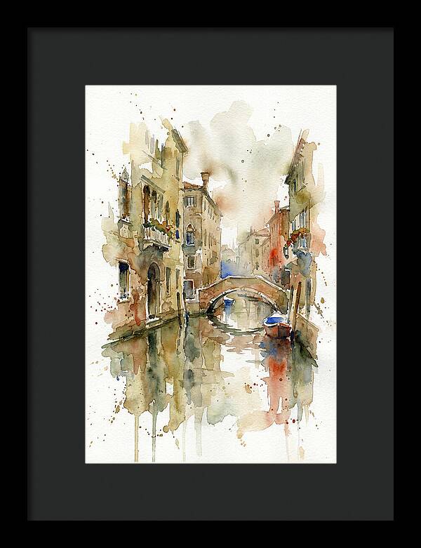 Tranquil Reflections In Venice