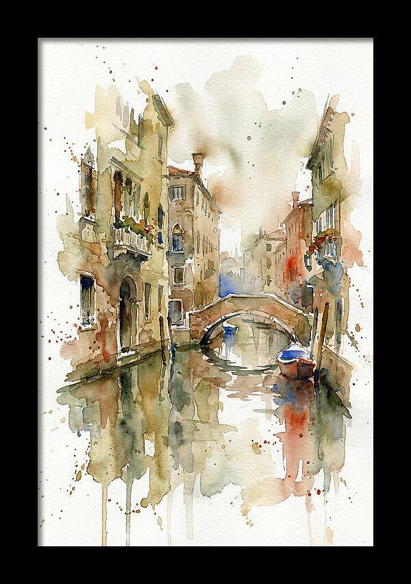 Tranquil Reflections In Venice