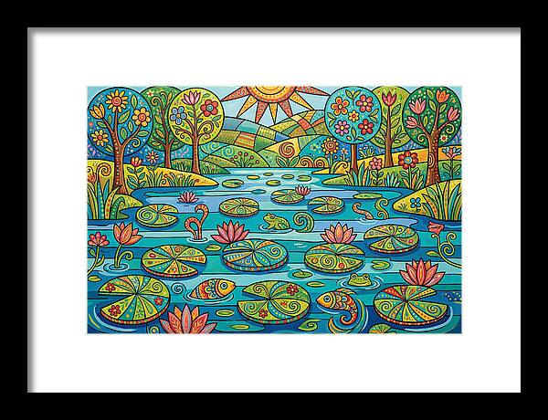 Tranquil Reflections In Water