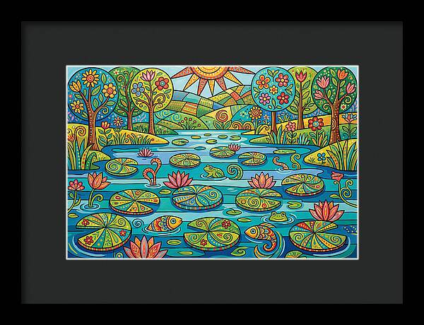 Tranquil Reflections In Water