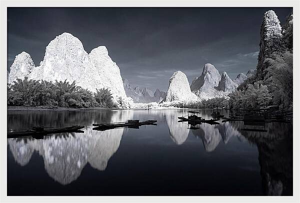 Tranquil Reflections Of Li River