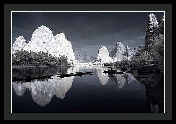 Tranquil Reflections Of Li River