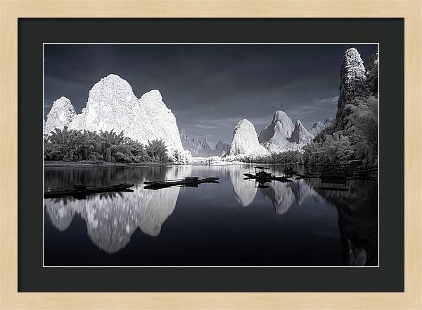 Tranquil Reflections Of Li River