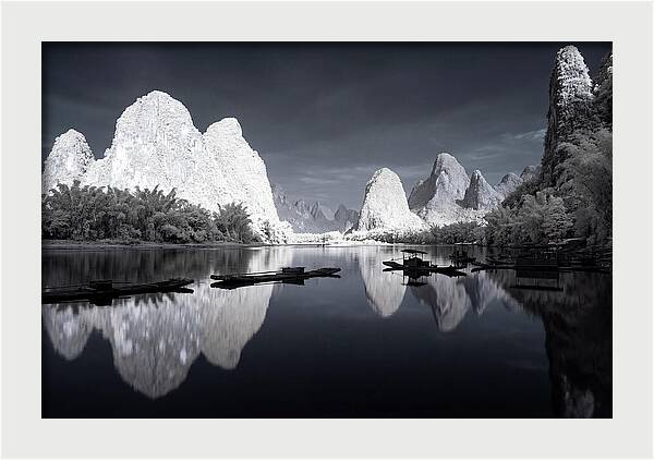 Tranquil Reflections Of Li River
