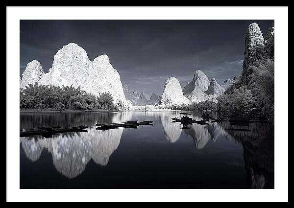 Tranquil Reflections Of Li River