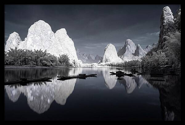 Tranquil Reflections Of Li River