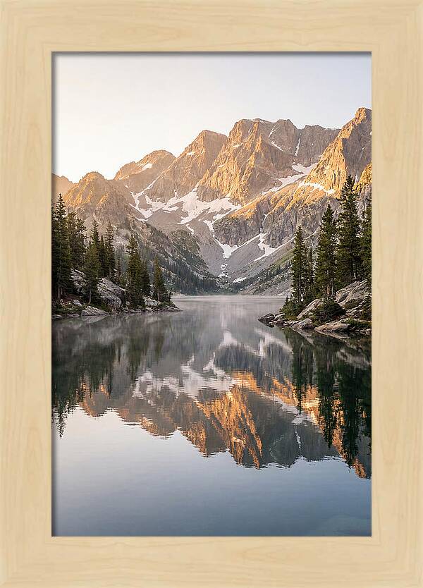 Tranquil Reflections Of Tahoe