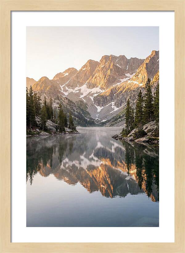 Tranquil Reflections Of Tahoe