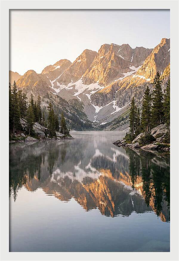 Tranquil Reflections Of Tahoe
